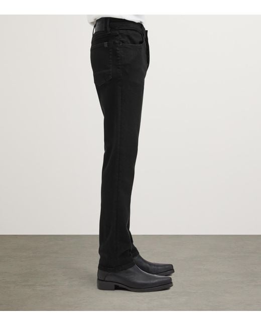 AllSaints Black Sid Slim Jeans for men
