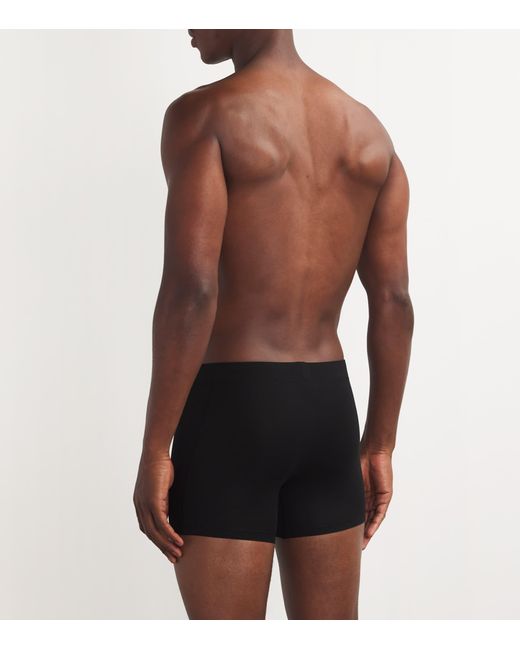Hanro Black Natural Function Trunks for men