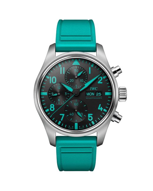Iwc Green Titanium Mercedes-Amg Petronas Formula One Pilot's Watch