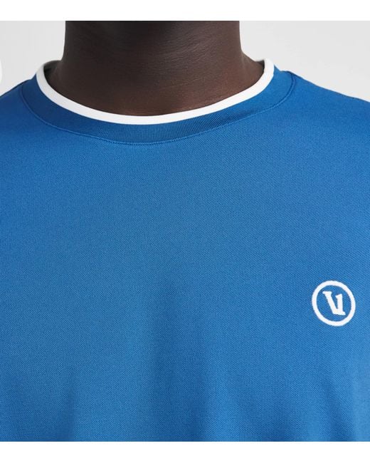 vuori Blue Logo Gamepoint T-Shirt for men