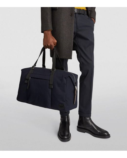 Paul Smith Black Canvas Holdall for men