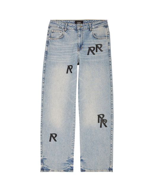 Represent Blue R3 Initial Baggy Jeans for men