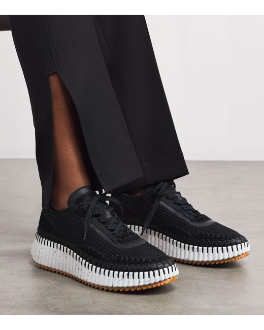 Chloé Black Chloã 'Nama' Sneakers