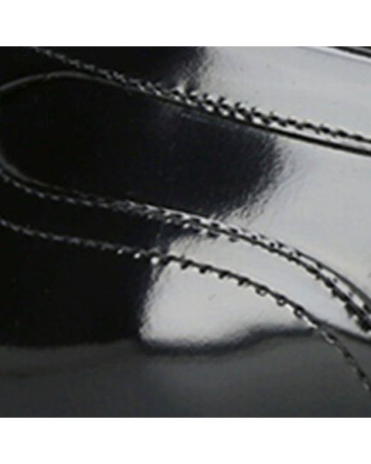 Dolce & Gabbana Black Patent Leather Loafers for men