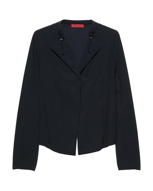 MAX&Co. Black Technical Jersey Jacket