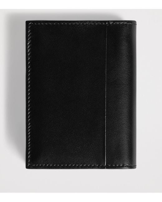 Montblanc Black Calfskin Meisterstück 4Cc Bifold Card Holder for men