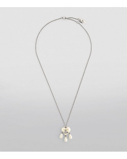 Vivienne Westwood Metallic Sheryl Pendant Necklace