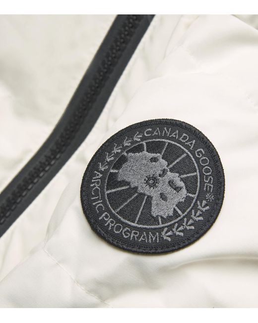 Canada Goose White Down Water-Repellent Chelsea Parka Coat