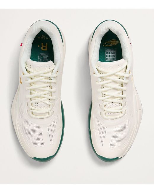 On x BEAMS ☆ THE ROGER Pro ‘White Green’ Men's THE ROGER Pro Beams | White | On United States