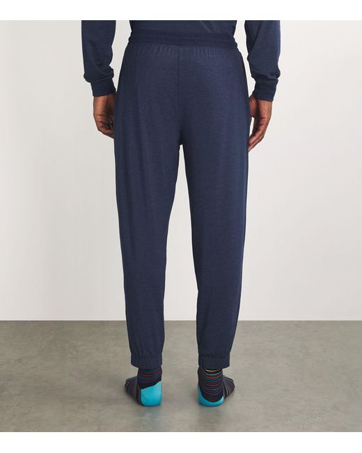 Paul Smith Blue Modal-blend Harry Sweatpants for men