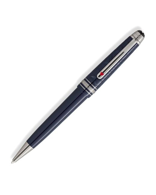 Montblanc Blue Meisterstück Around The World Midsize Ballpoint Pen