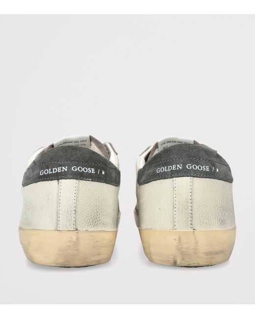 Golden Goose Deluxe Brand Natural Leather Super-Star Sneakers for men