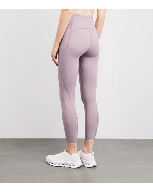 On Shoes Purple Studio 7/8 Leggings