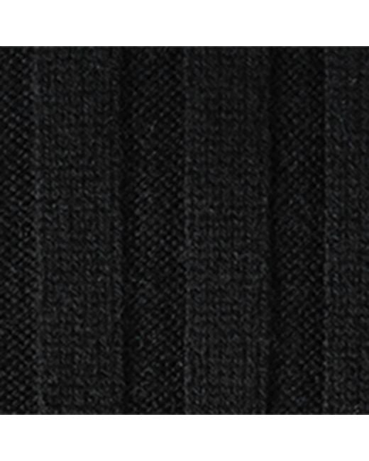 Brunello Cucinelli Black Cashmere Scarf for men