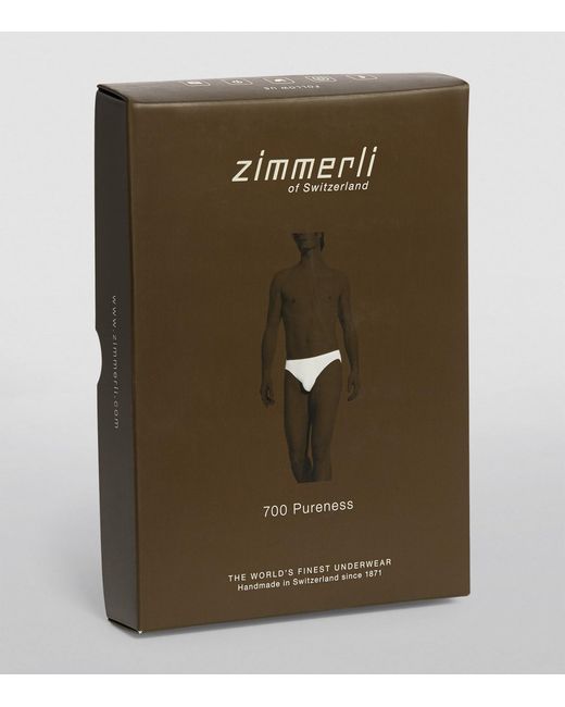 Zimmerli of Switzerland Blue 700 Pureness Briefs for men