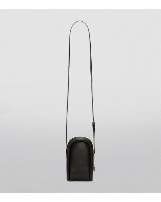 J.W. Anderson Black Leather Bumper Phone Pouch