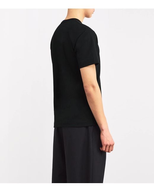 COMME DES GARÇONS PLAY Black Heart Logo T-Shirt for men
