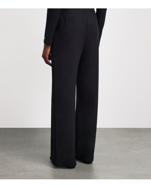 Leset Black Lauren Wide-Leg Pocket Trousers
