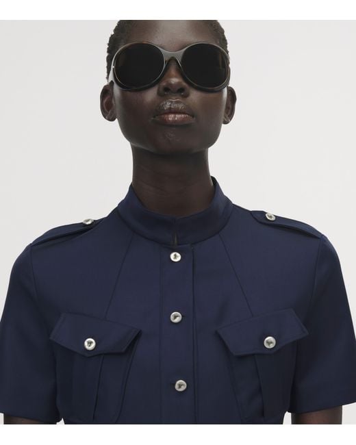 McQueen Brown Round Kate Sunglasses