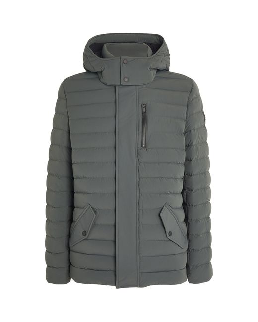 Moose Knuckles Gray Down-filled Greystone Jacket for men