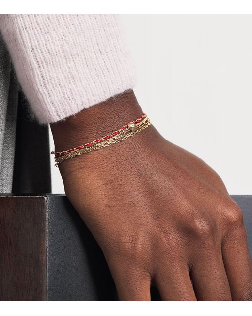 RedLine Metallic And Diamond Generous Bracelet