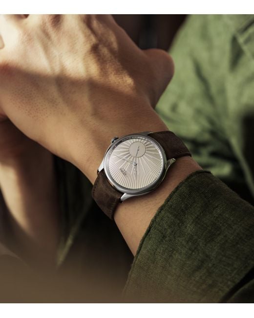 Czapek Gray Stainless Steel Promenade Watch for men