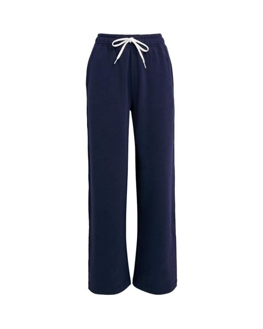 Polo Ralph Lauren Blue Polo Pony Straight Sweatpants
