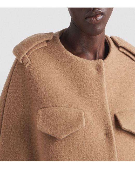 Prada Brown Wool-fleece Jacket