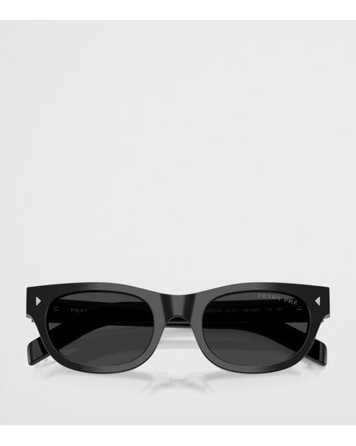 Prada Black Pr C09S Cat-Eye Sunglasses for men