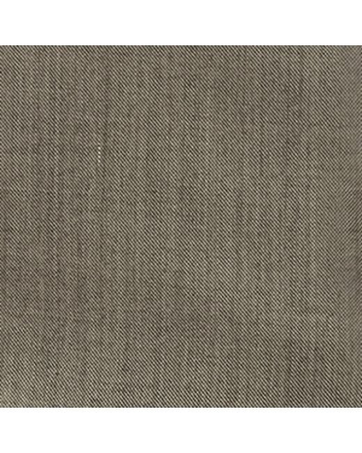 McQueen Gray Wool Gathered Mini Dress