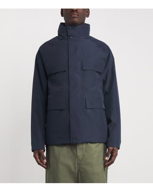 Belstaff Blue Water-Repellent Force Jacket for men