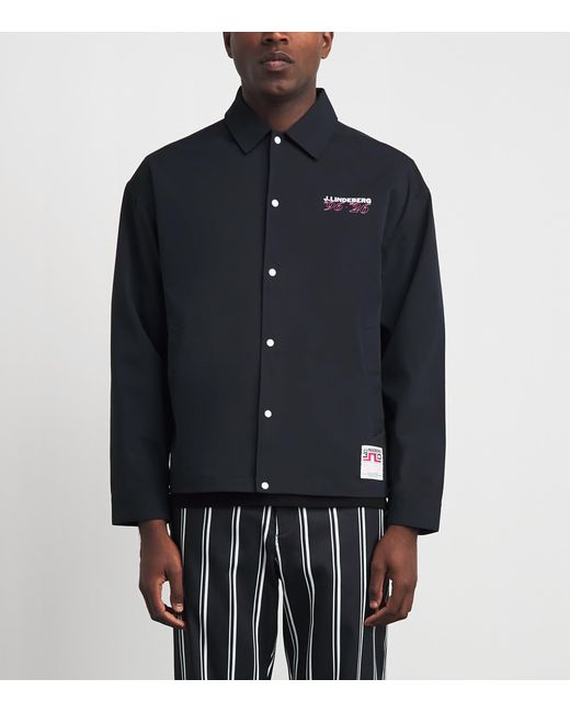 J.Lindeberg Blue 30Y Cam Coach Jacket for men