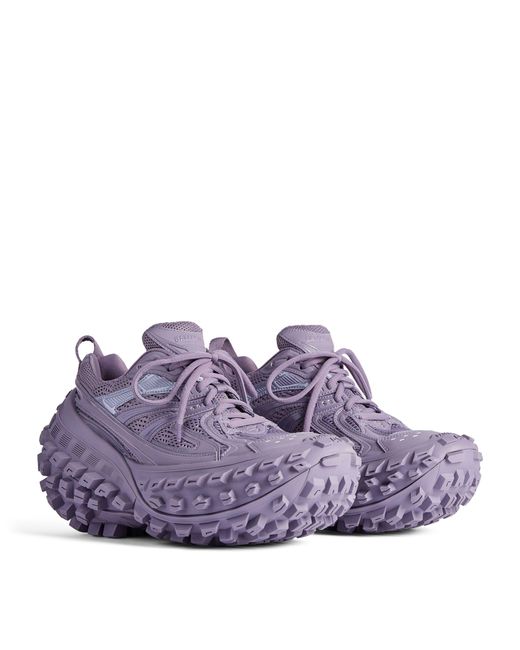 Balenciaga Purple Bouncer Sneakers