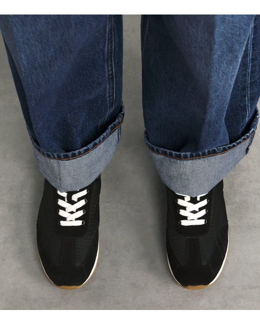 Totême Black Sport Sneakers