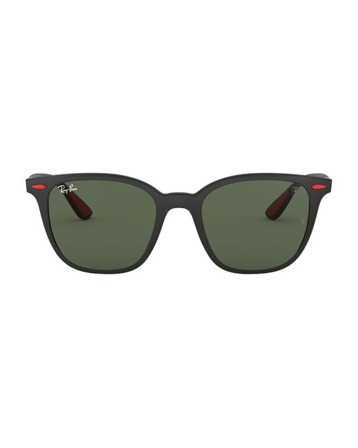 Ray-Ban Black Scuderia Ferrari Sunglasses for men
