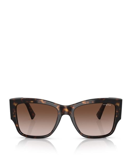 Vogue Brown Acetate Vo5462S Tortoiseshell Sunglasses