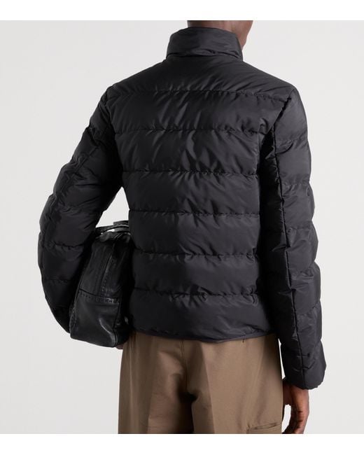 Prada Blue Re-Nylon Puffer Jacket for men