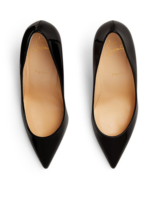 Christian Louboutin Black Pigalle Patent Pumps 85