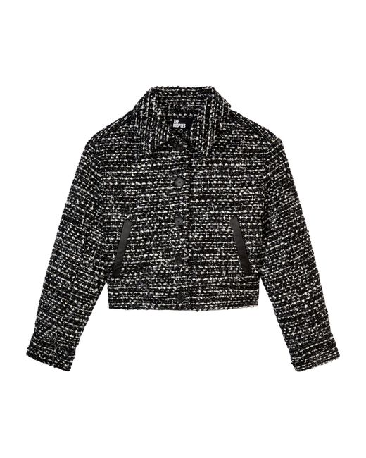 The Kooples Black Tweed Jacket
