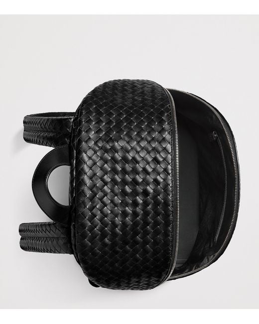 Bottega Veneta Black Calfskin 1975 Backpack for men