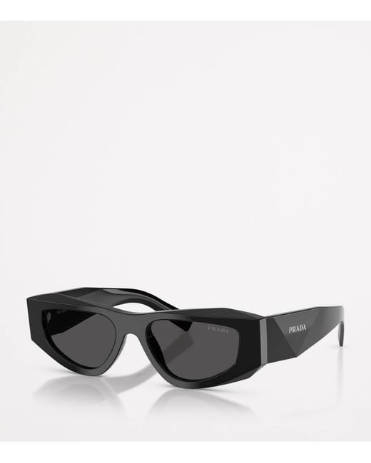Prada Black Acetate Pr B19S Sunglasses for men