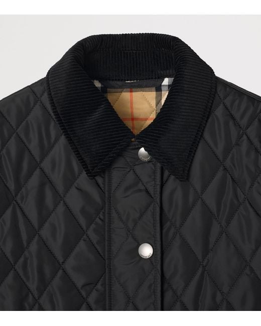 Burberry Black Cropped Jacket