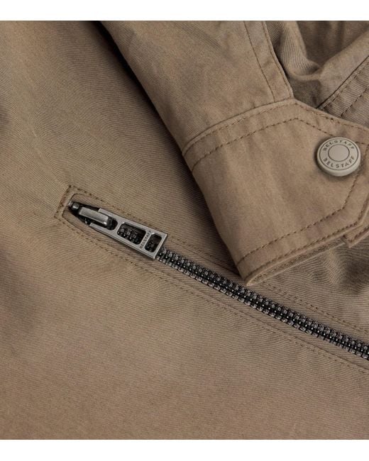 Belstaff Brown Water-Repellent Drome Overshirt for men