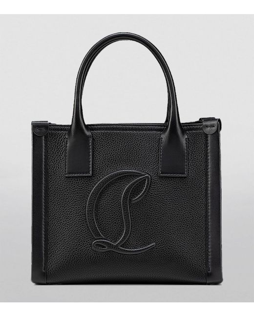 Christian Louboutin Black By My Side Small Mini Tote Bag