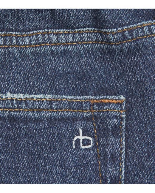 Rag & Bone Blue Miramar Walking Shorts