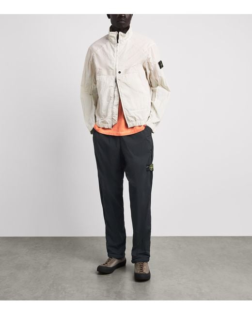 Stone Island Black Technical Trousers for men