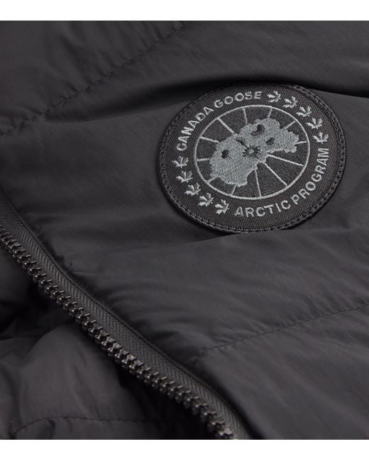 Canada Goose Black Down Lawrence Puffer Gilet for men