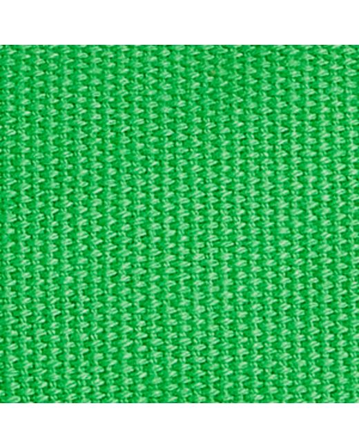Harrods Green Cotton Logo Coin Purse