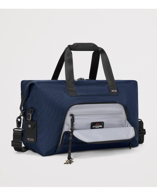 Tumi Blue Alpha 4 Double Expansion Duffle Bag for men