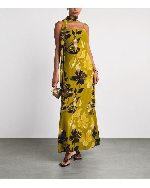 Away That Day Metallic St Tropez Maxi Dress